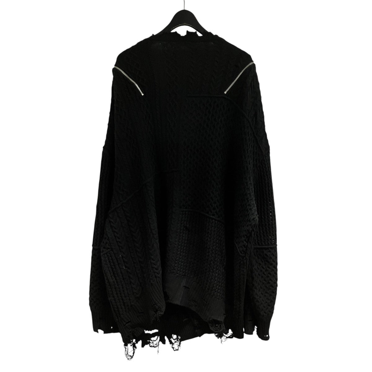 CIVARIZE ジップデザインカーディガン 古着・中古-3枚目のアイテム画像