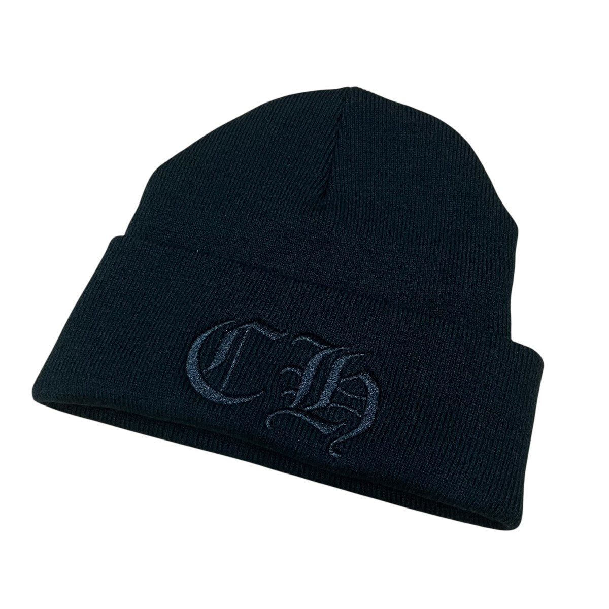 CHROME HEARTS CH刺繍ワッチニット帽 古着・中古-1枚目のアイテム画像