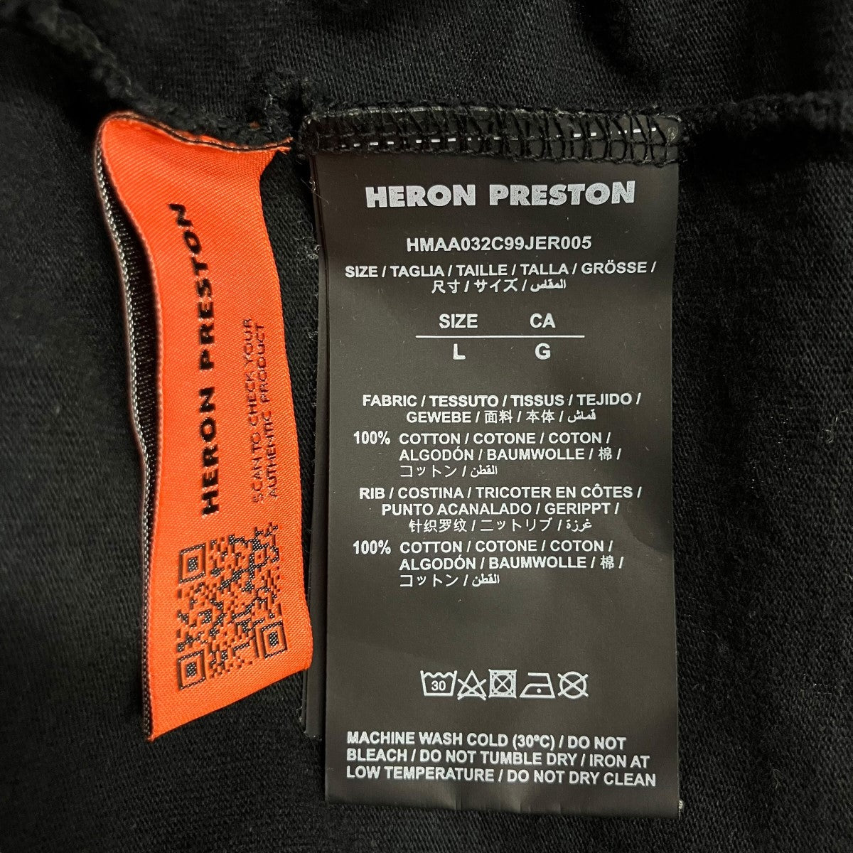 HERON PRESTON プリントTシャツ 古着・中古-5枚目のアイテム画像