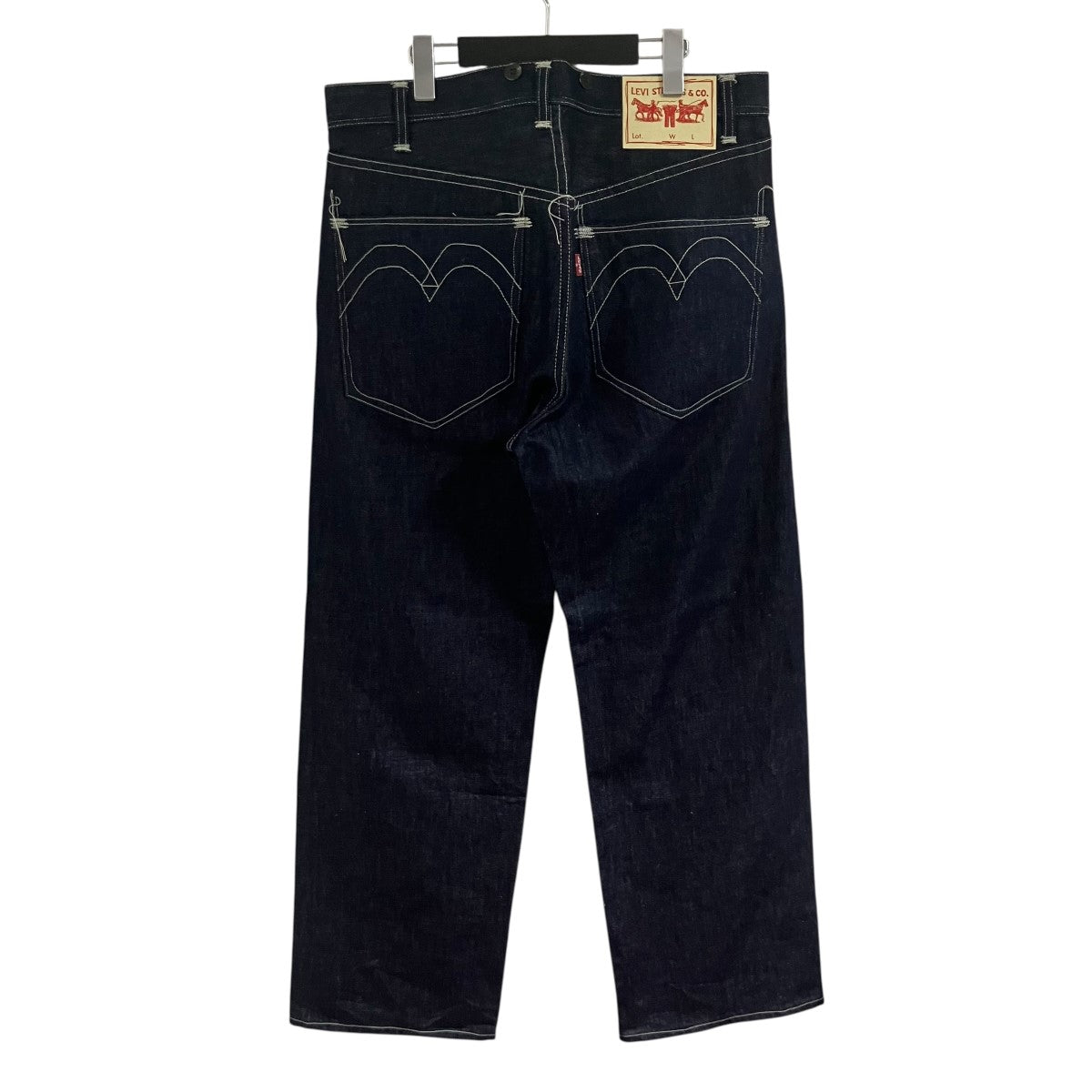 JUNYA WATANABE MAN×LEVI’S コットンリネンヘビーステッチデニムパンツ 古着・中古-4枚目のアイテム画像