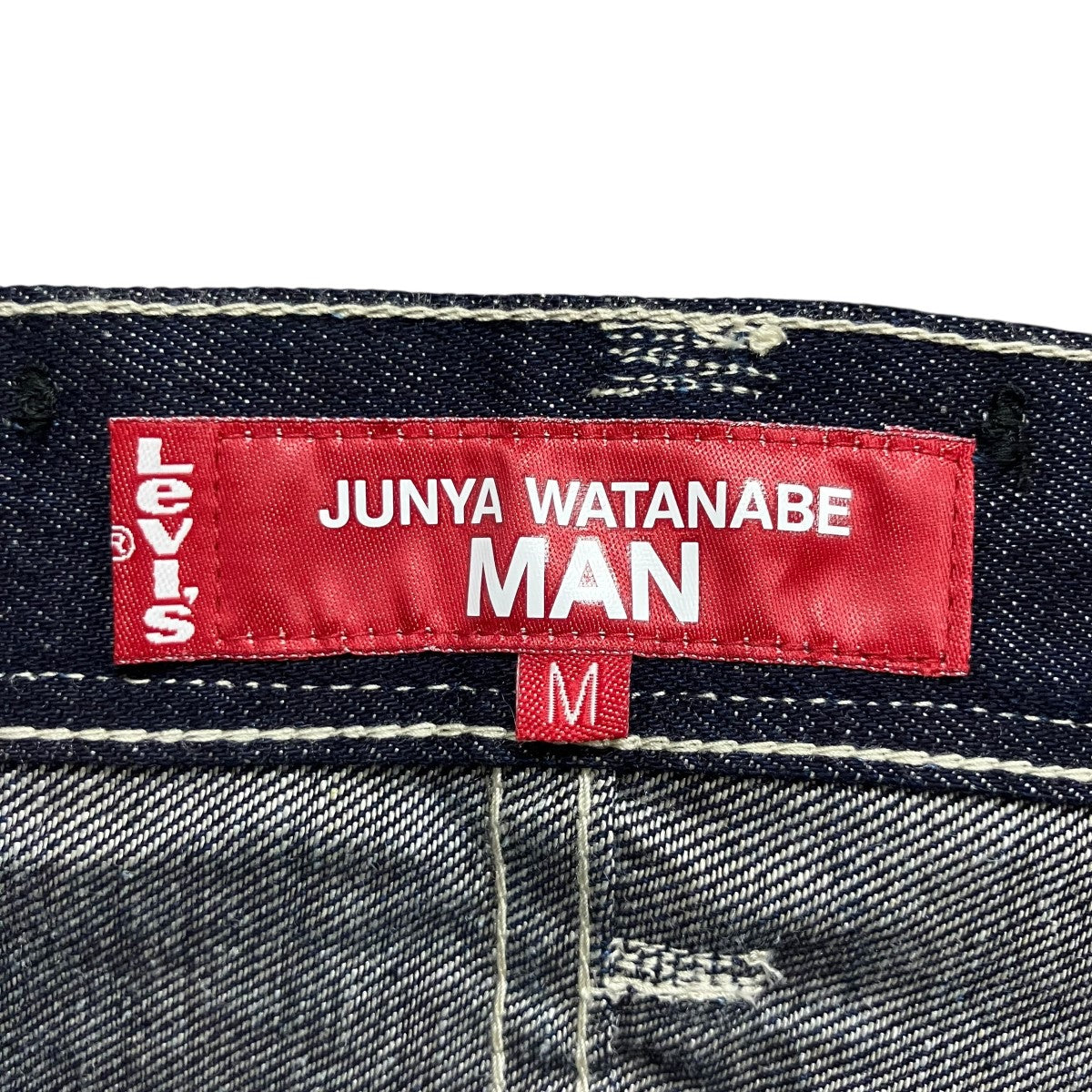 JUNYA WATANABE MAN×LEVI’S コットンリネンヘビーステッチデニムパンツ 古着・中古-6枚目のアイテム画像