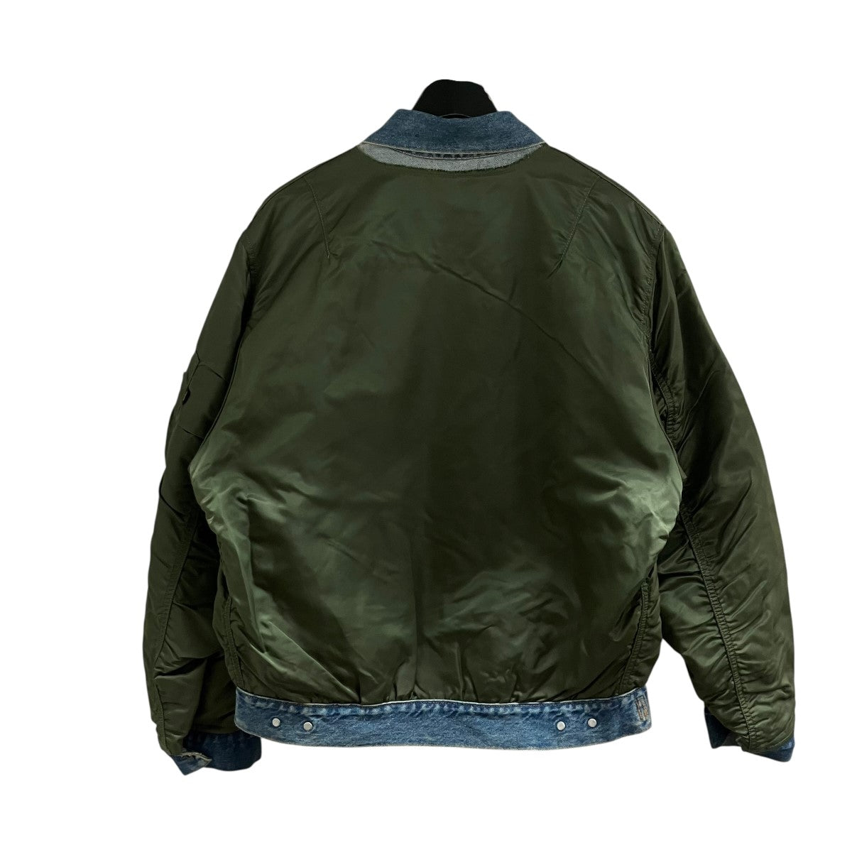eYe JUNYAWATANABE MAN×ALPHA ドッキングデニムジャケット 古着・中古-3枚目のアイテム画像
