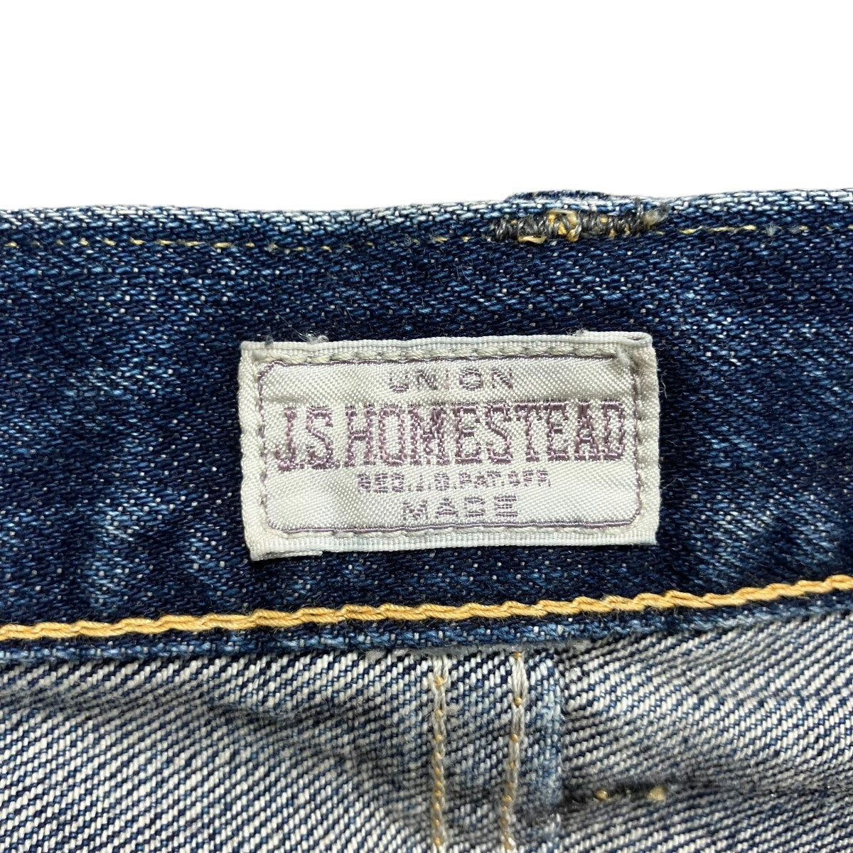 J．S HOMESTEAD ペイント加工デニムパンツ 古着・中古-6枚目のアイテム画像
