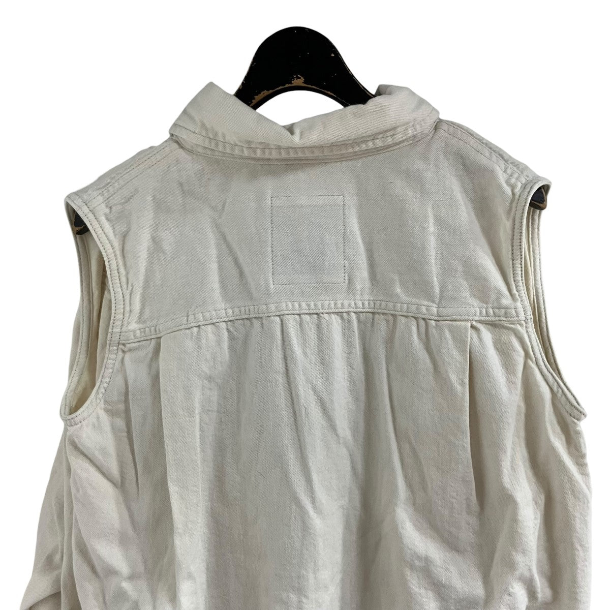 Maison MIHARA YASUHIRO ベストコンビネーションデニムシャツ 古着・中古-4枚目のアイテム画像