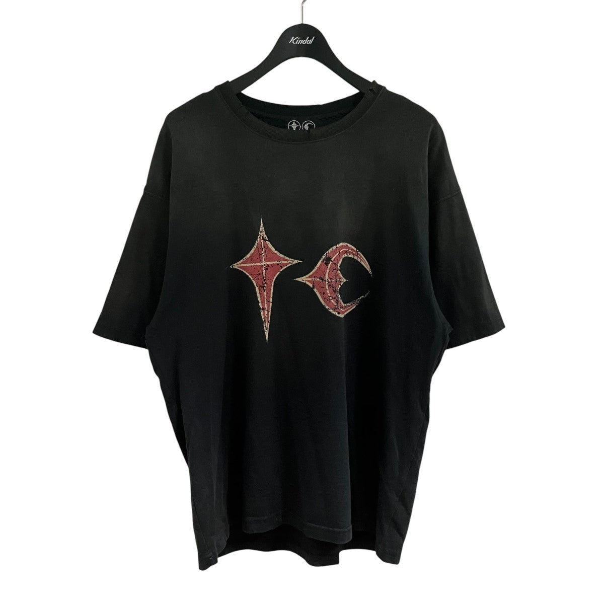 THUG CLUB シグネチャーフェード加工Tシャツ 古着・中古-1枚目のアイテム画像