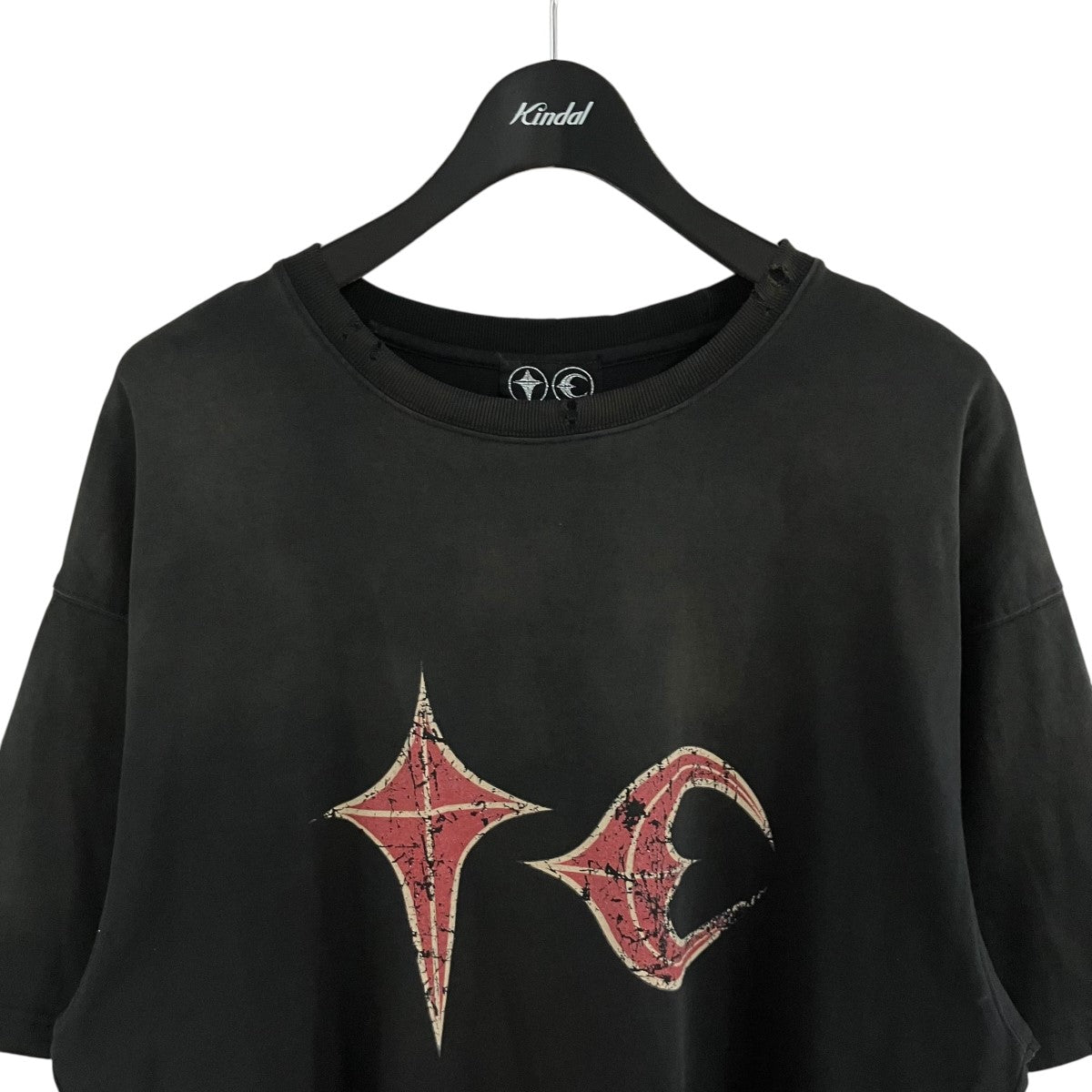 THUG CLUB シグネチャーフェード加工Tシャツ 古着・中古-2枚目のアイテム画像