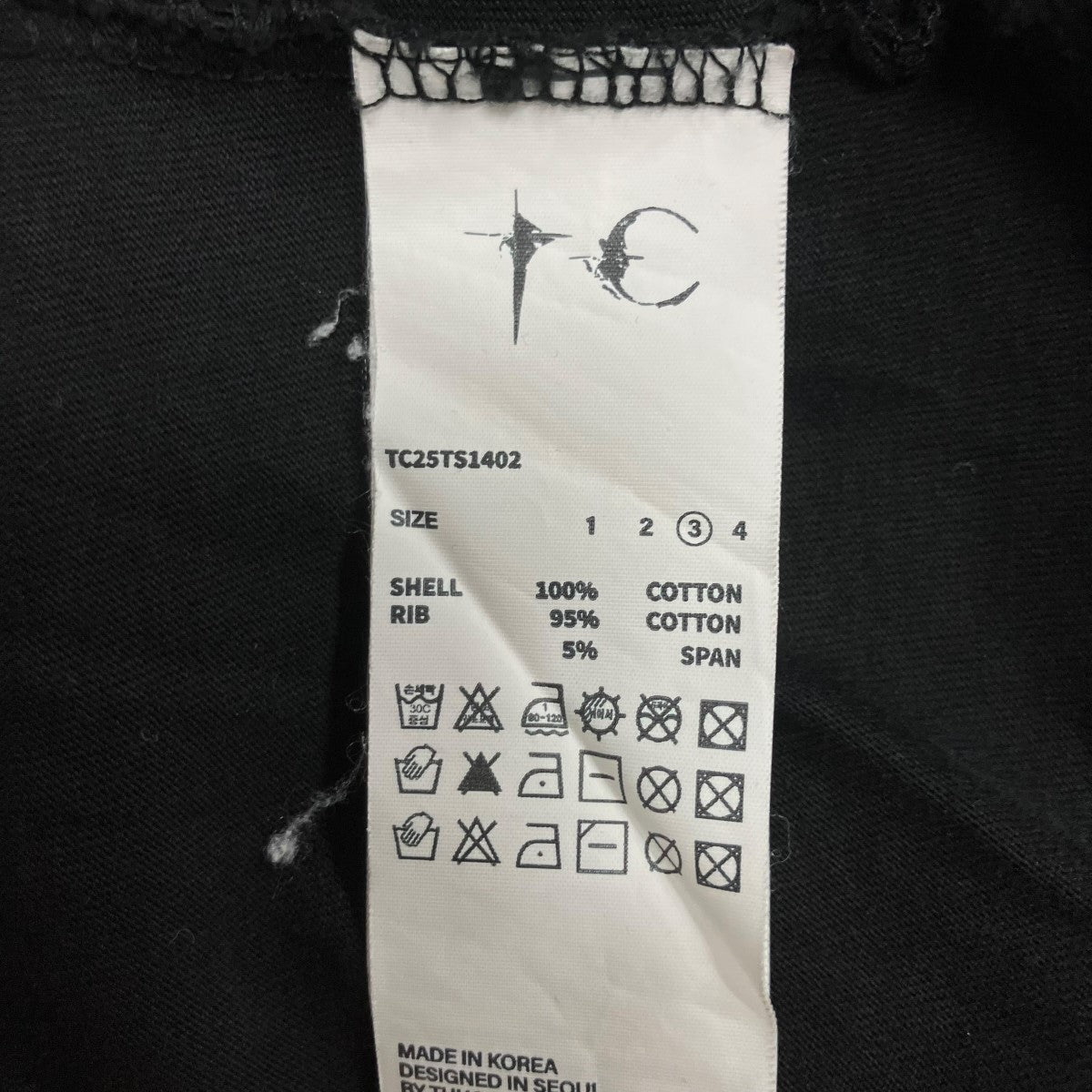THUG CLUB シグネチャーフェード加工Tシャツ 古着・中古-6枚目のアイテム画像