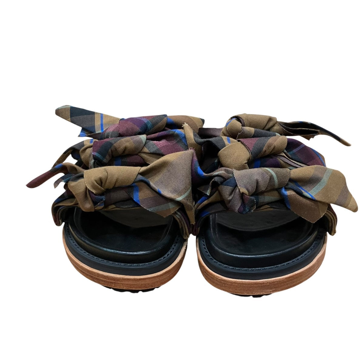 sacai 3連リボンデザインサンダル 古着・中古-2枚目のアイテム画像
