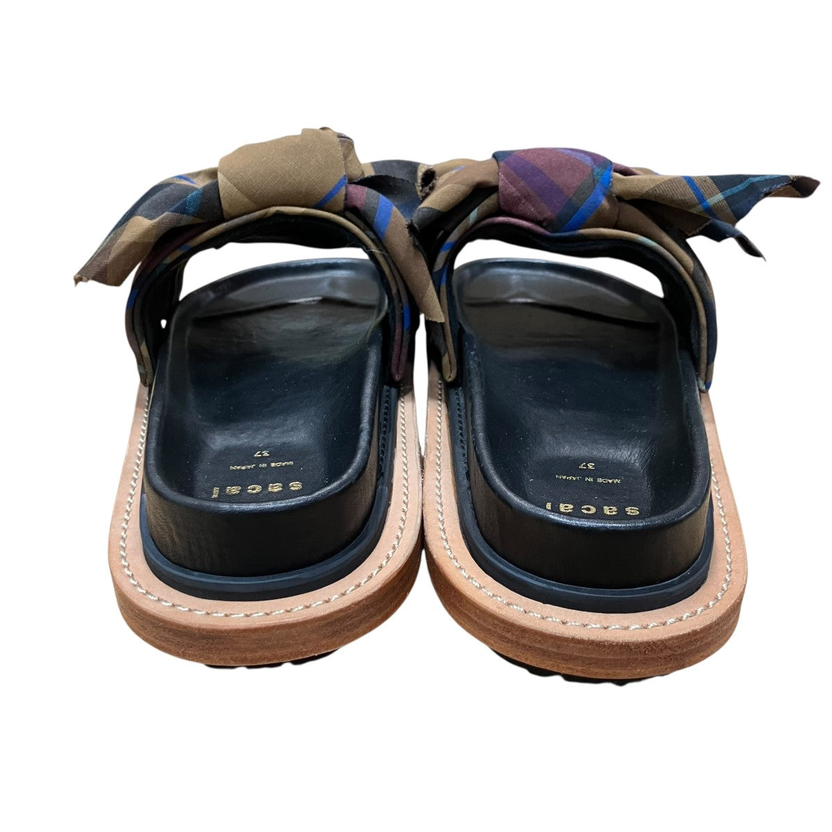 sacai 3連リボンデザインサンダル 古着・中古-5枚目のアイテム画像