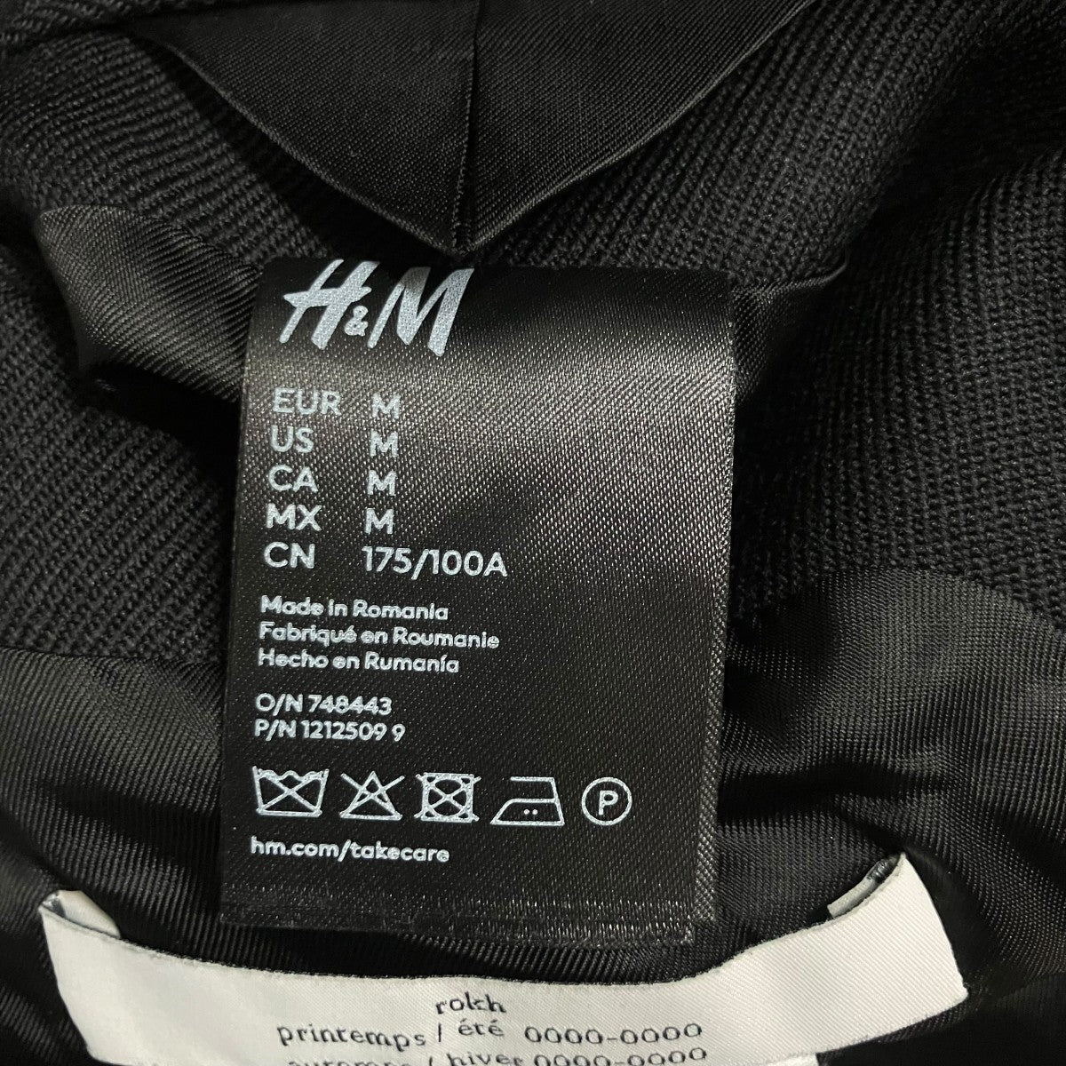rokh×H＆M ボタンディテール ブレザー 古着・中古-6枚目のアイテム画像