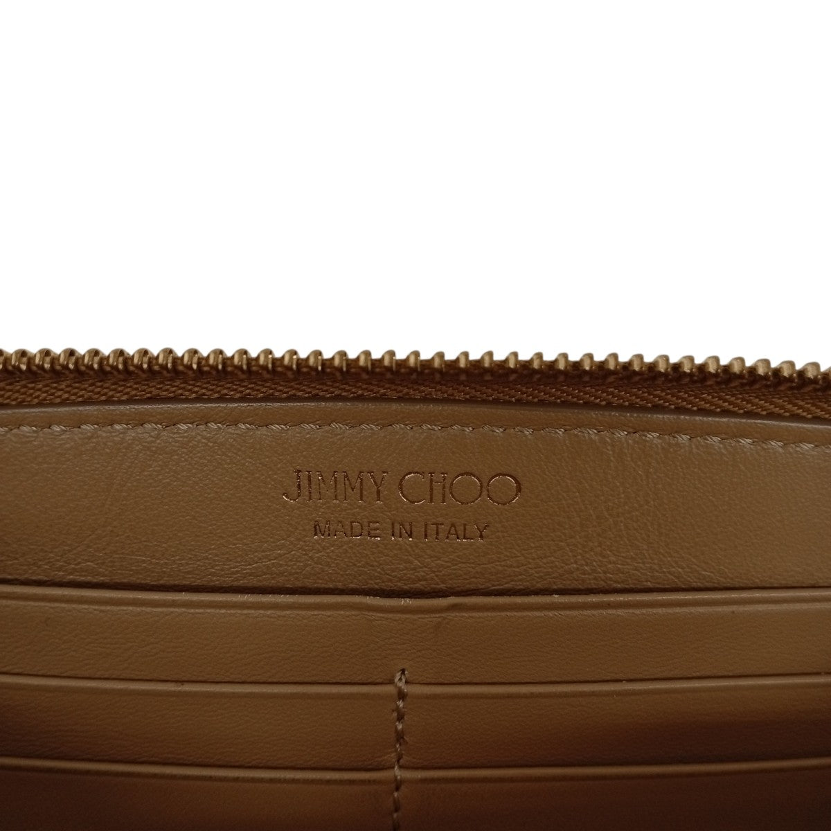 JIMMY CHOO スタースタッズラウンドファスナー財布 古着・中古-6枚目のアイテム画像