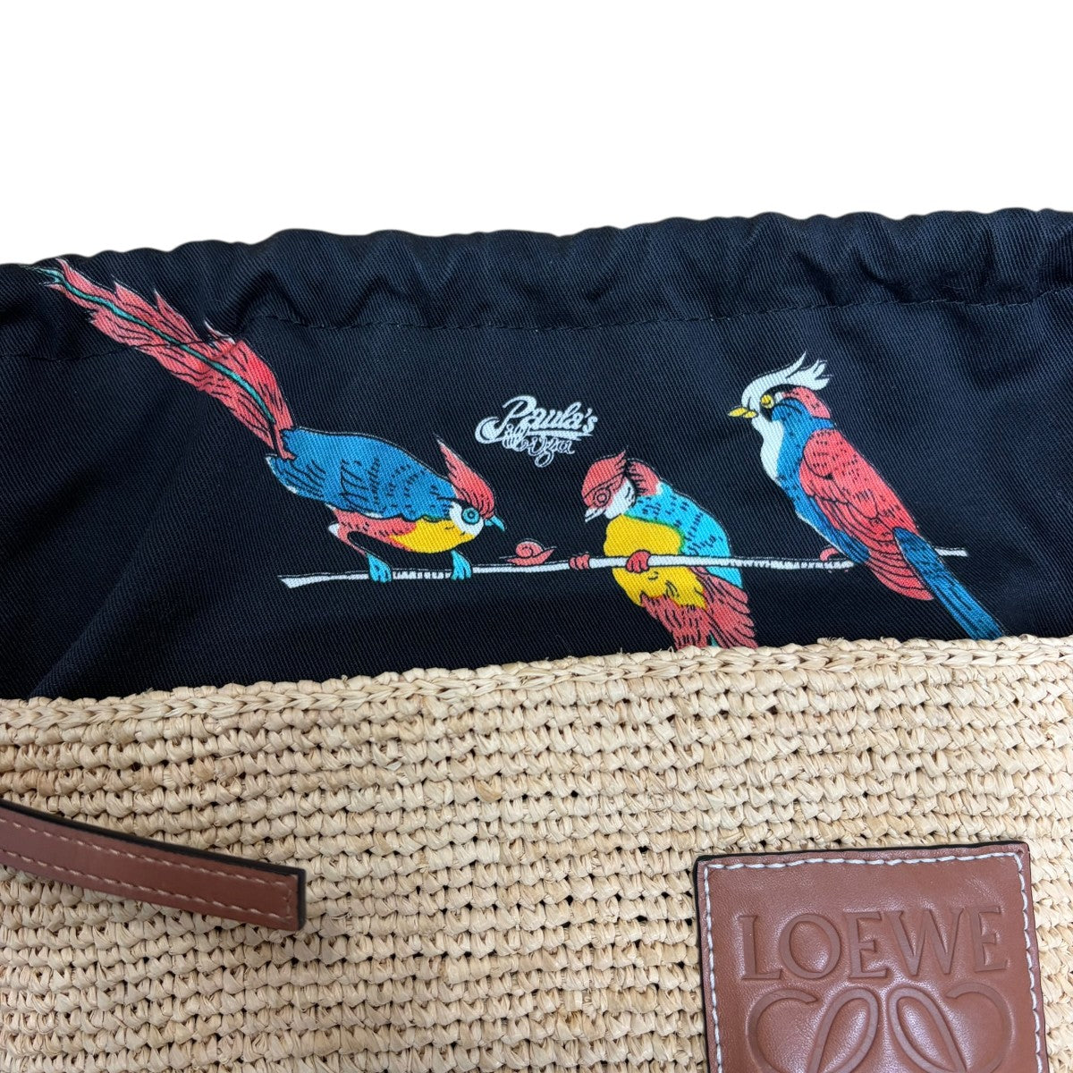 LOEWE パウラズイビザコレクションパロットポシェットバッグ 古着・中古-8枚目のアイテム画像