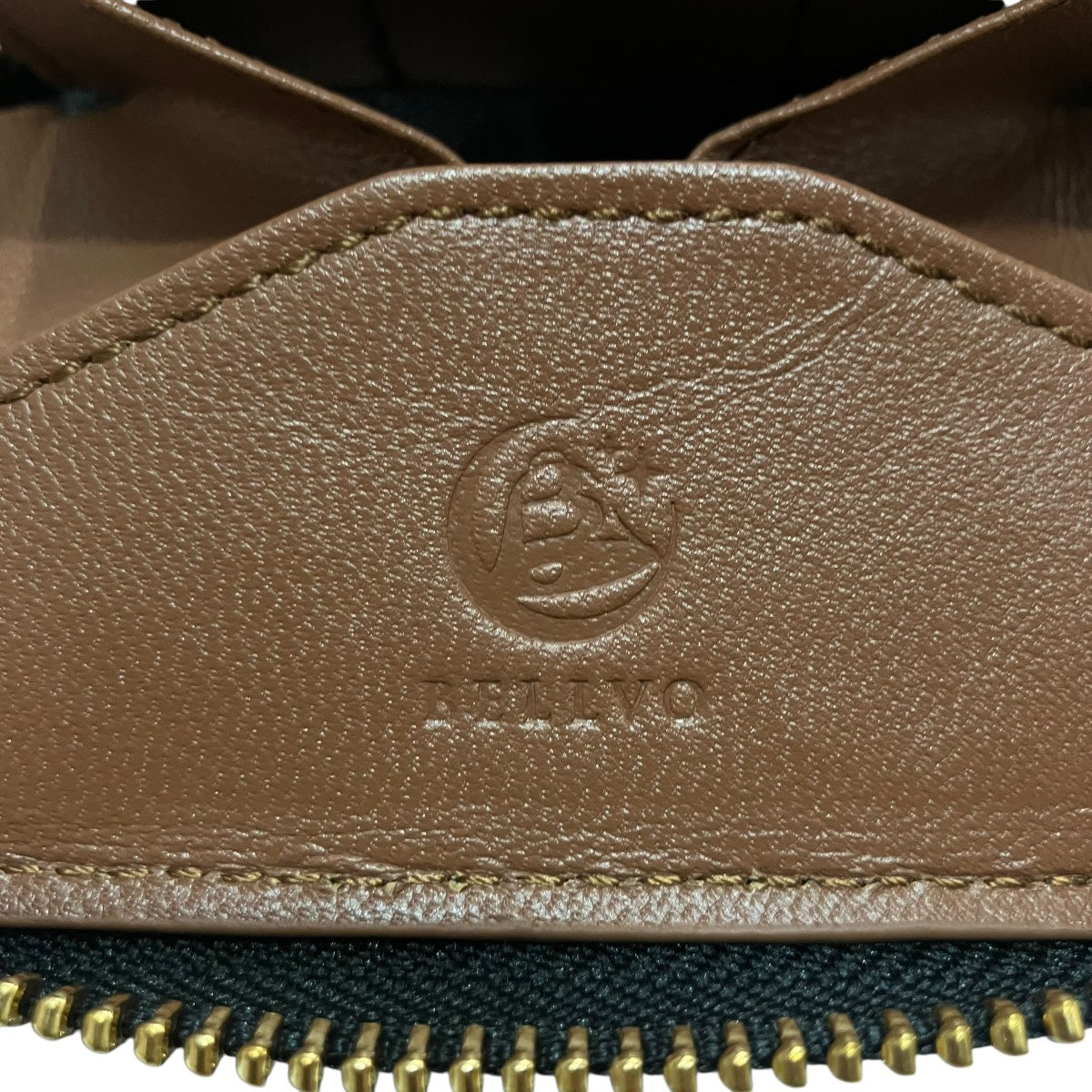 コンパクト財布 中古 中古・古着通販】KENZO (ケンゾー) Target' Zipped Leather Wallet