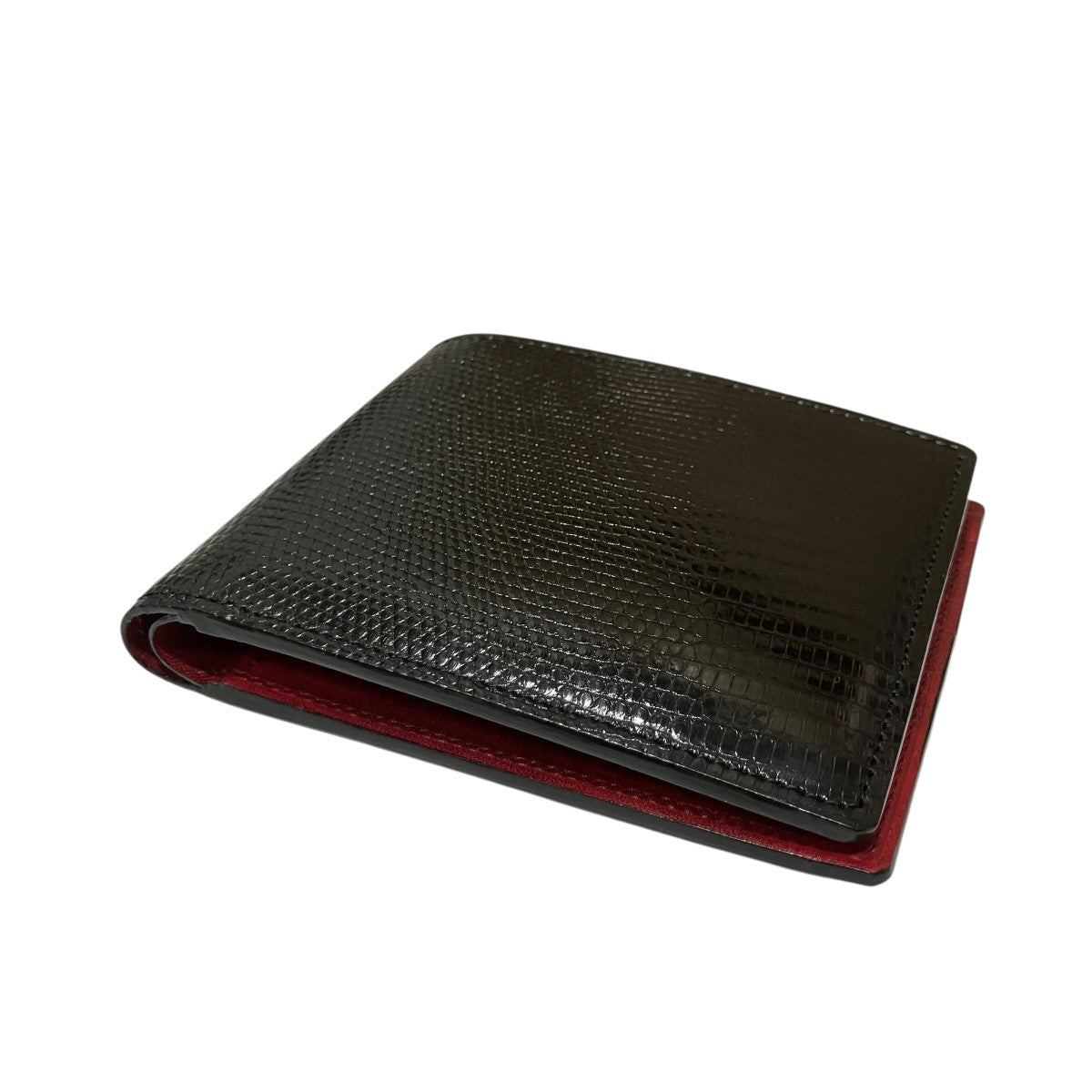 【瀬戸大橋店】 中古 CYPRIS | キプリス 二つ折り財布 ブラック 【124】 CYPRIS（キプリス） 財布 メンズ 二つ折り財布 本革 小銭入れあり
