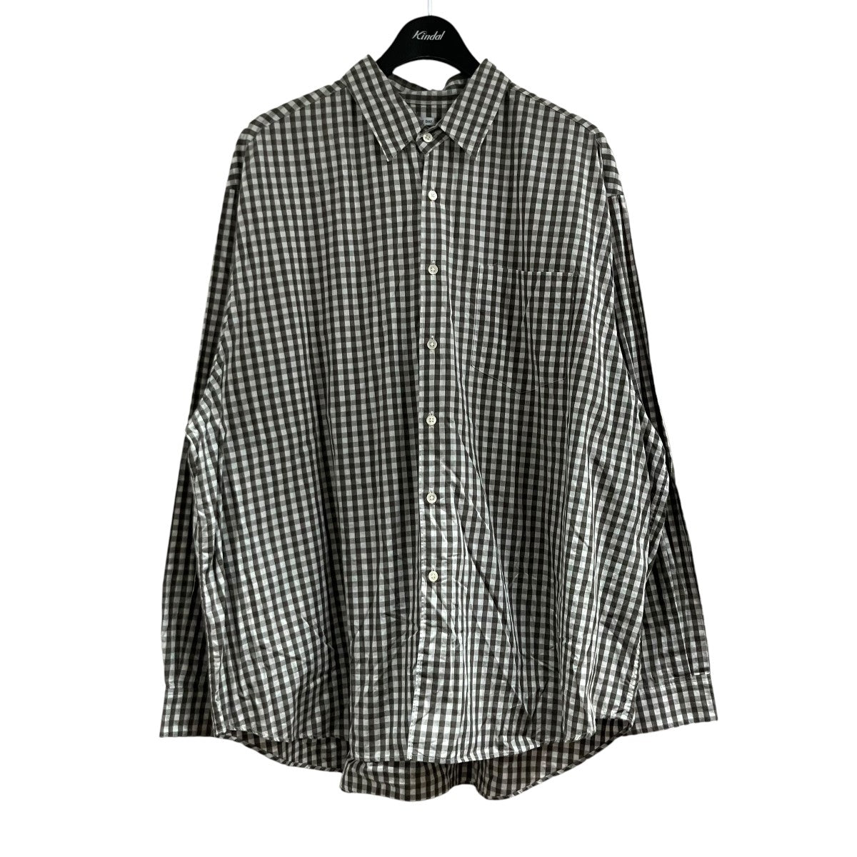 THE DAY ギンガムチェックシャツ 古着・中古-1枚目のアイテム画像