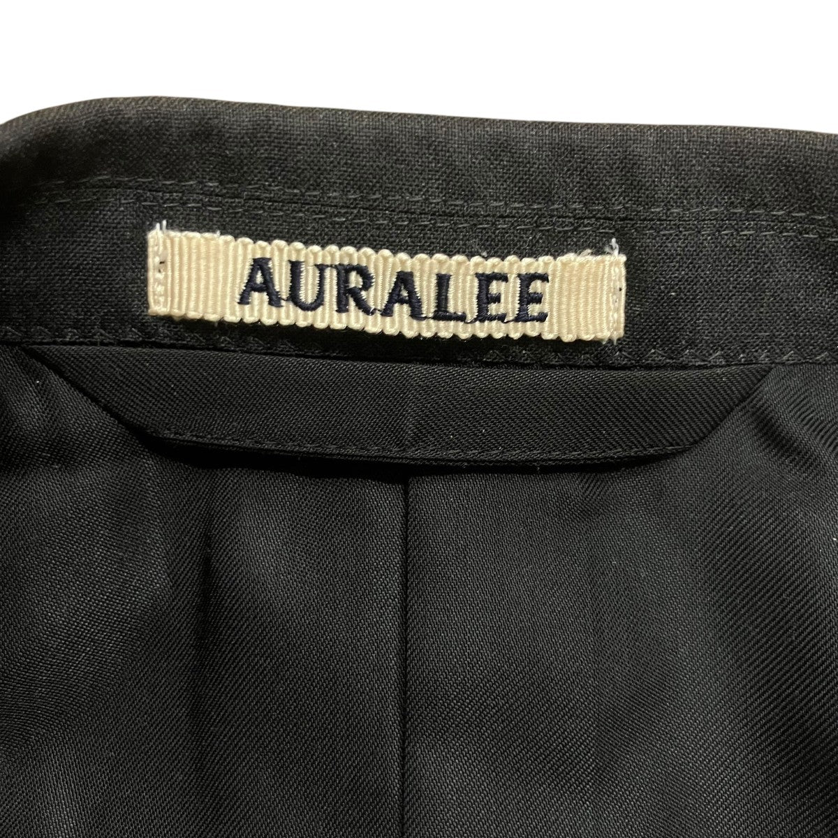 AURALEE ダブルジャケット 古着・中古-5枚目のアイテム画像