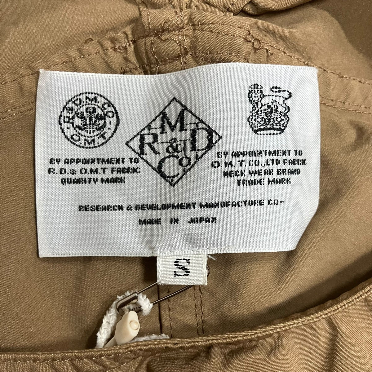 R＆D．M．Co-OLDMAN’S TAILOR ガーメントダイ ワンピース 古着・中古-5枚目のアイテム画像