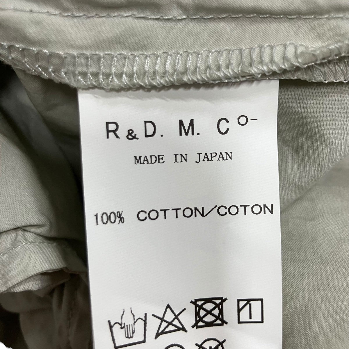 R＆D．M．Co-OLDMAN’S TAILOR 製品染めワンピース 古着・中古-6枚目のアイテム画像