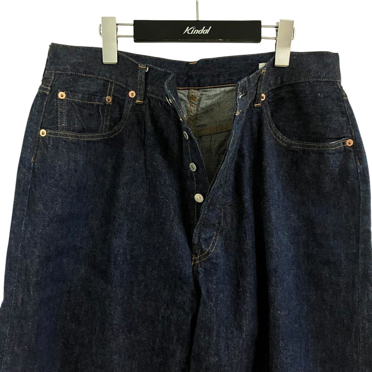 COMOLI デニム 5Pパンツ 古着・中古-3枚目のアイテム画像