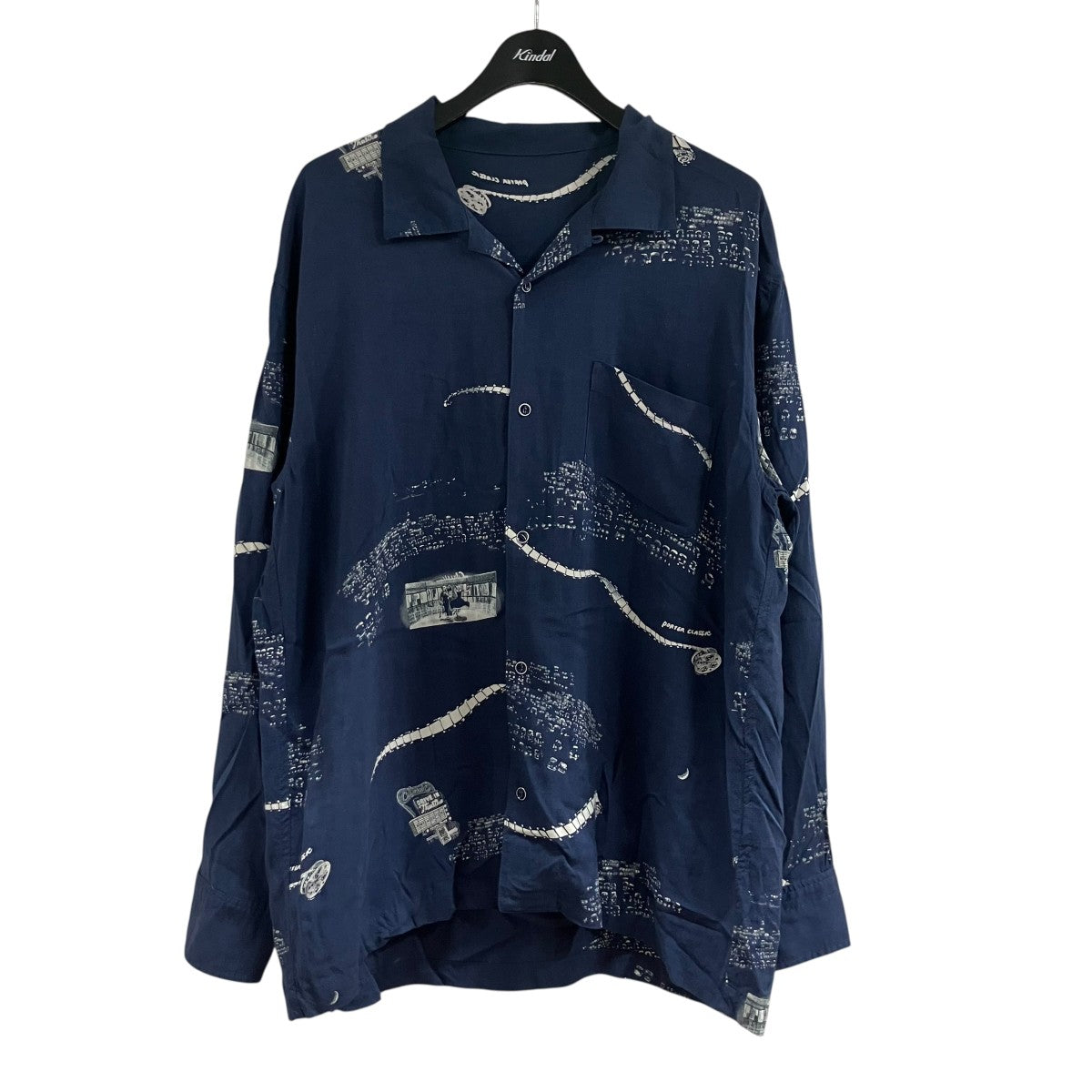 Porter Classic アロハロングスリーブシャツ 古着・中古-1枚目のアイテム画像