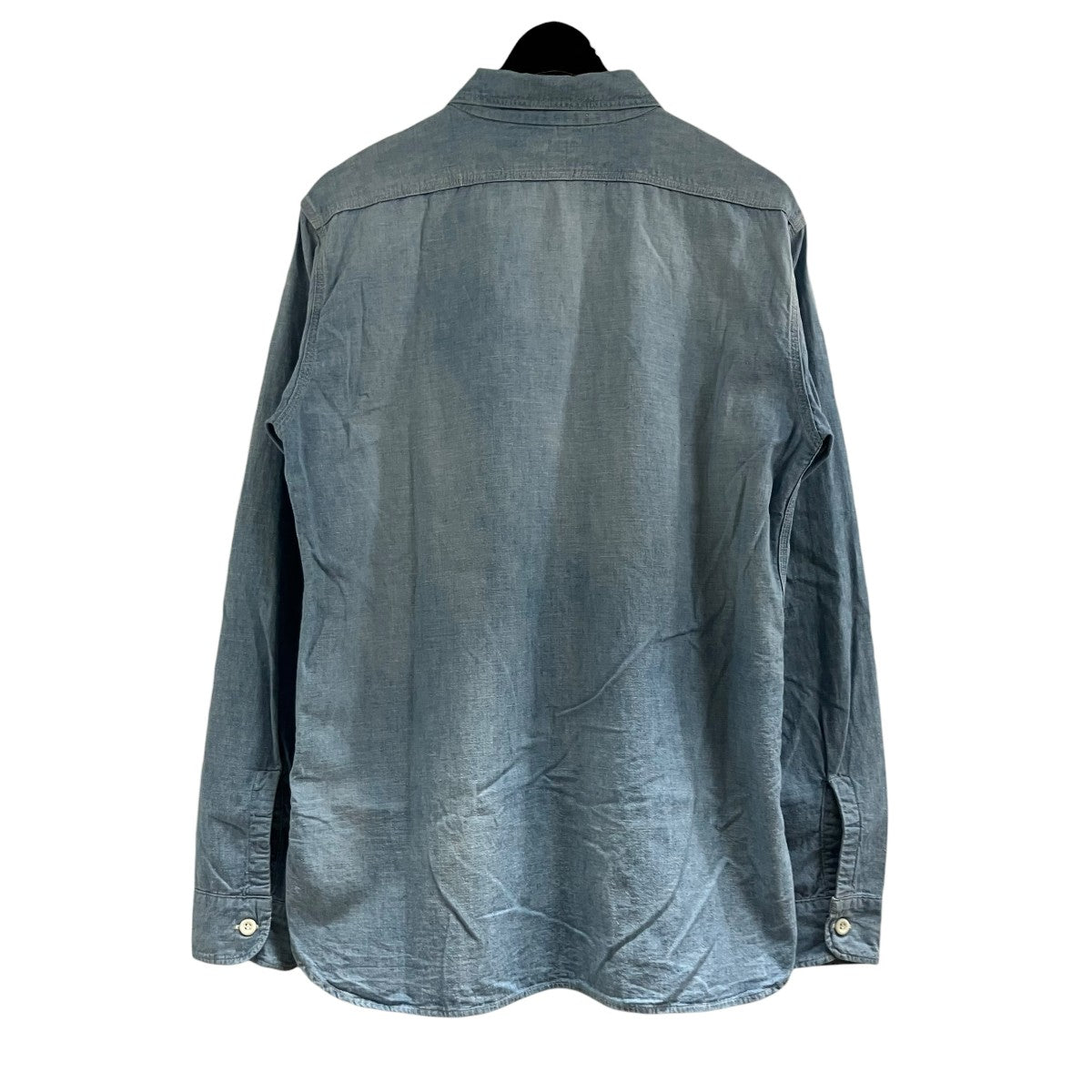 WAREHOUSE デニムシャツ 古着・中古-3枚目のアイテム画像