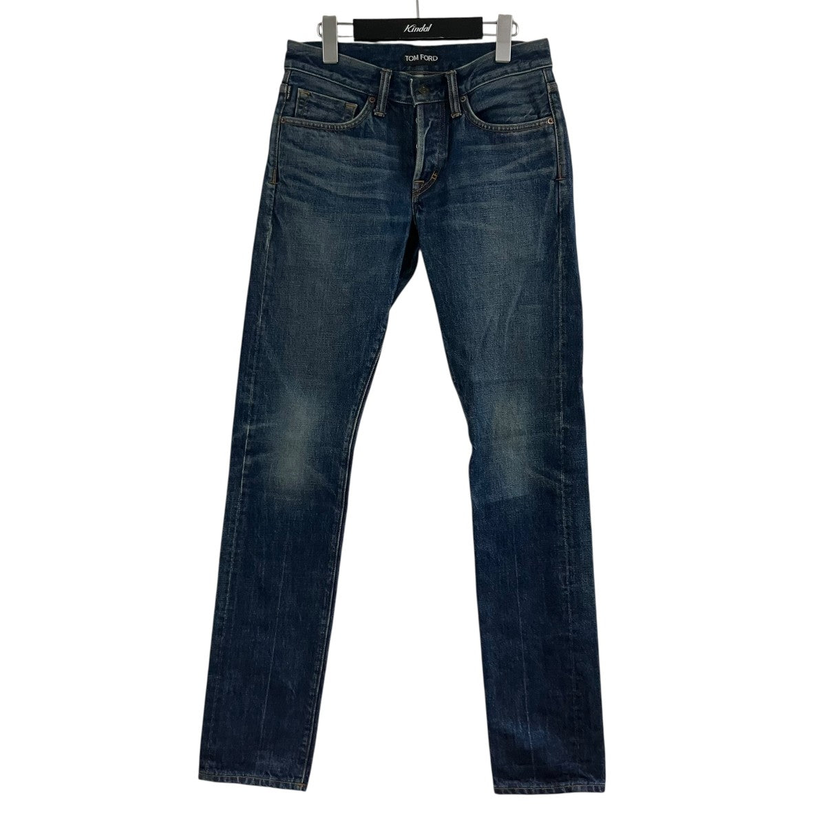 トムフォード　デニムパンツ　ネイビー　コットン　50 XL相当　インディゴ TOM FORD(トムフォード) デニムパンツ インディゴ サイズ 28｜【公式