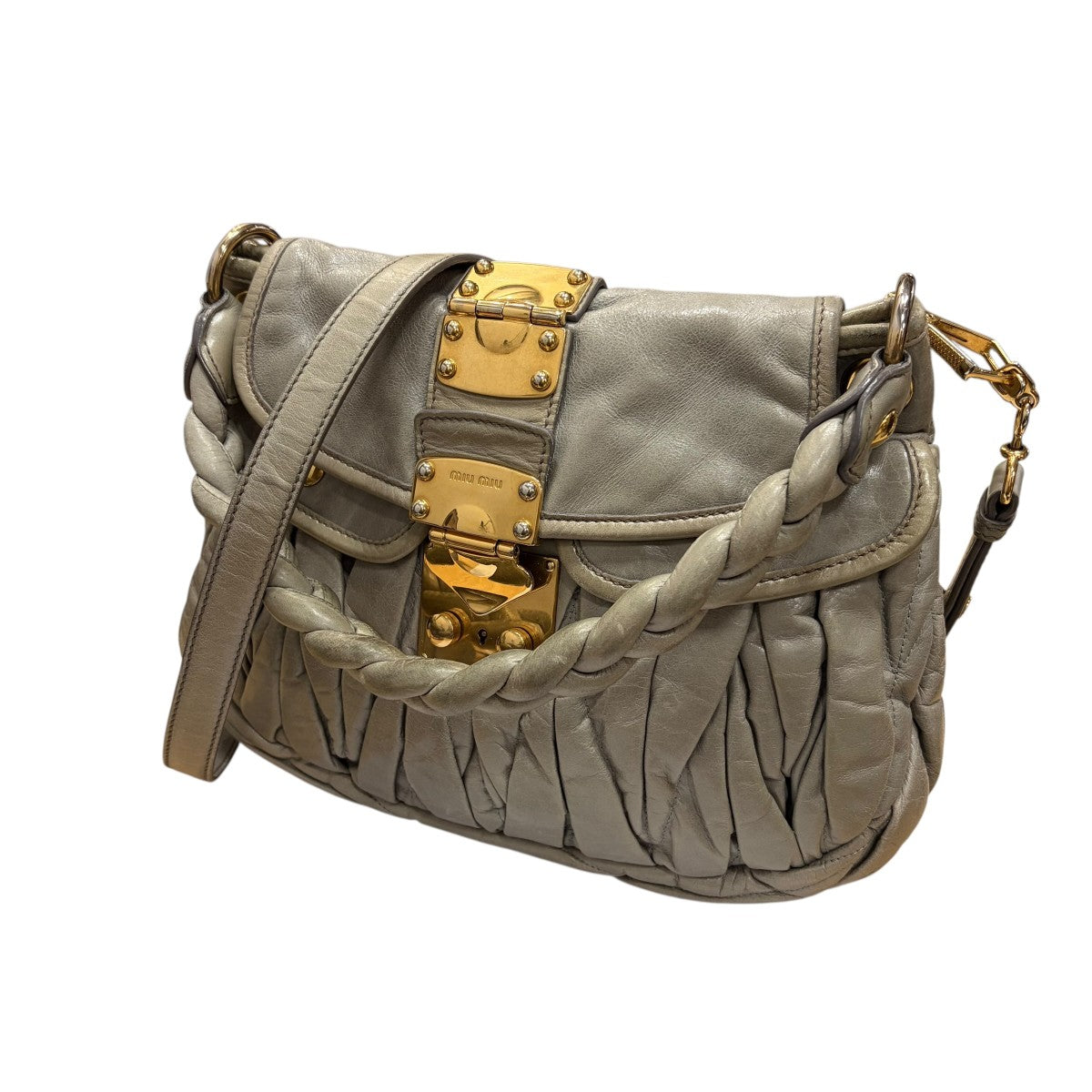 MIU MIU マテラッセ2WAYバッグ 古着・中古-1枚目のアイテム画像