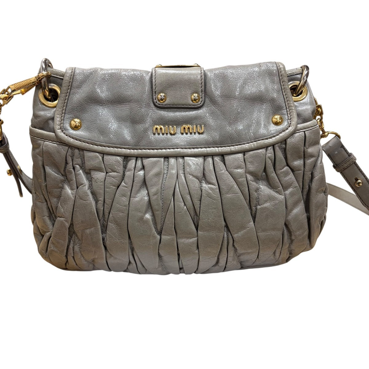 MIU MIU マテラッセ2WAYバッグ 古着・中古-4枚目のアイテム画像