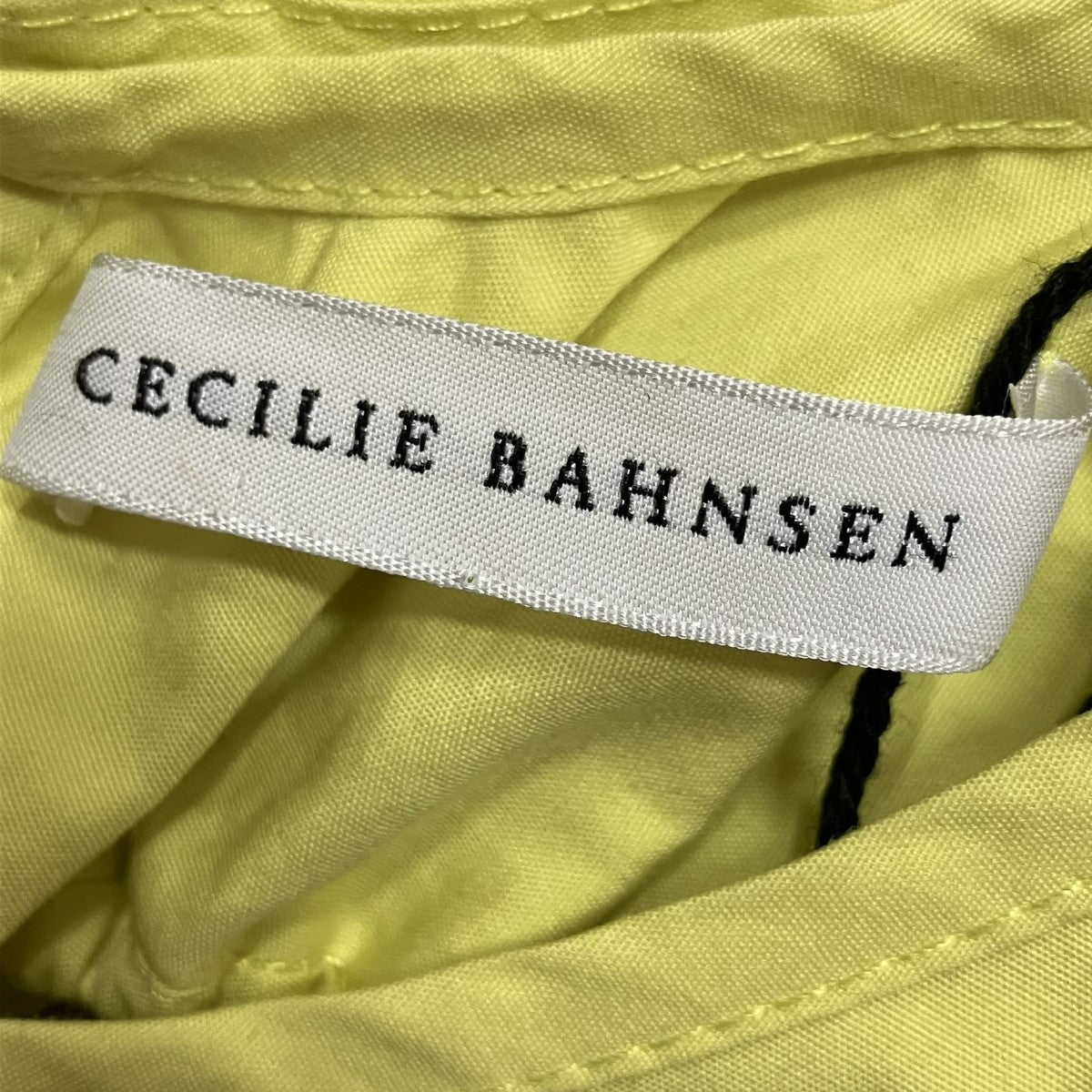 Cecilie Bahnsen パフスリーブ バックオープントップ 古着・中古-5枚目のアイテム画像
