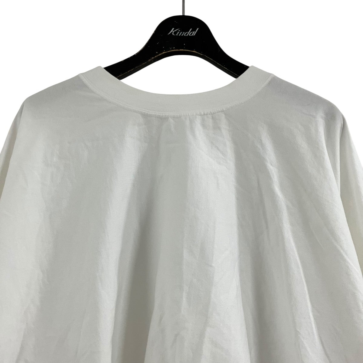 みち　hyke  トップス　白 THERMAL CROPPED SHIRT-サーマルクロップドシャツ-HYKE（ハイク）通販