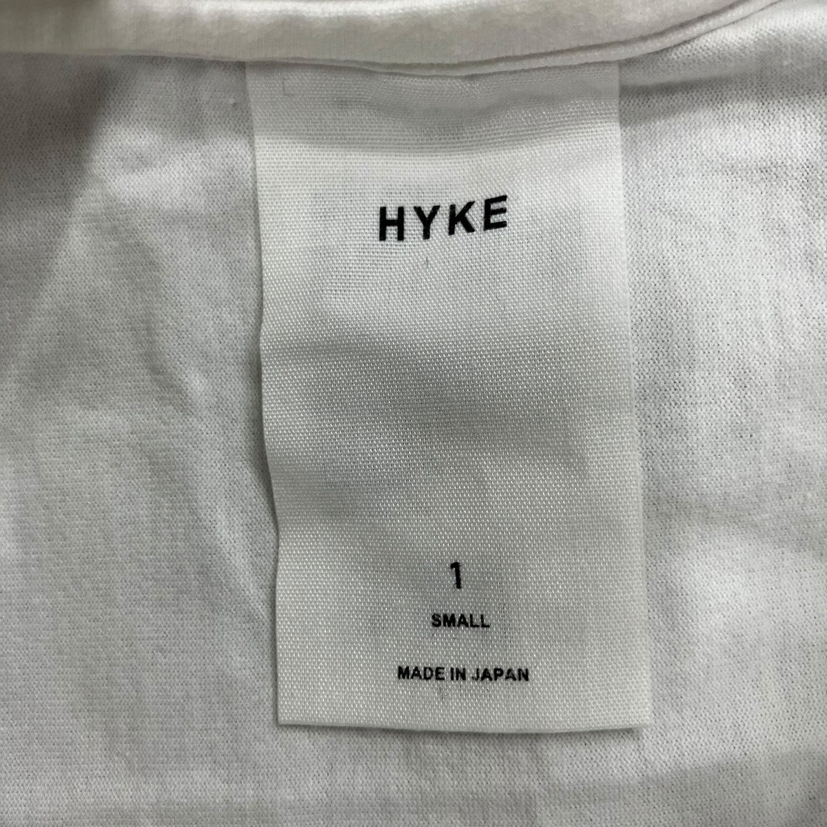 HYKE クロップド プルオーバー カットソー 古着・中古-6枚目のアイテム画像