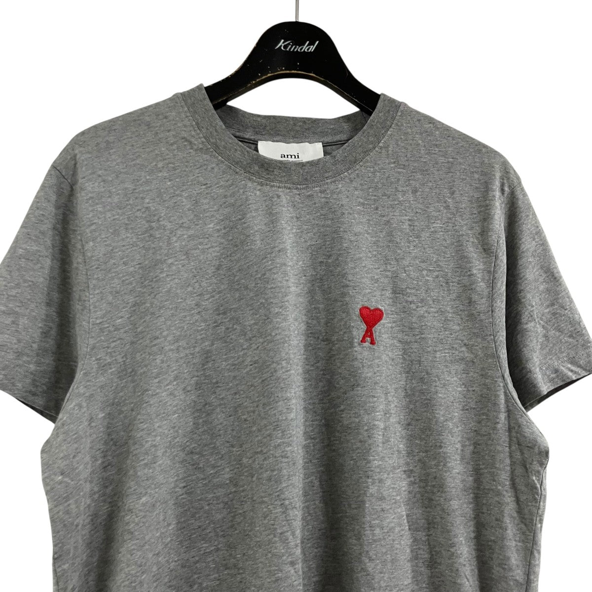 AMI Alexandre Mattiussi ハートロゴTシャツ 古着・中古-2枚目のアイテム画像
