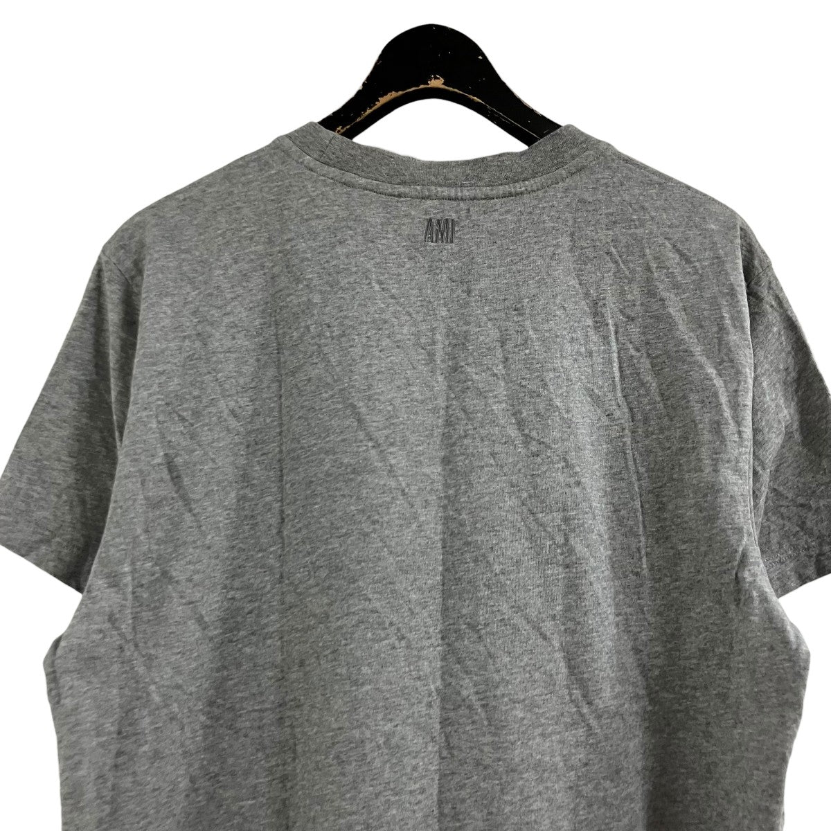 AMI Alexandre Mattiussi ハートロゴTシャツ 古着・中古-4枚目のアイテム画像