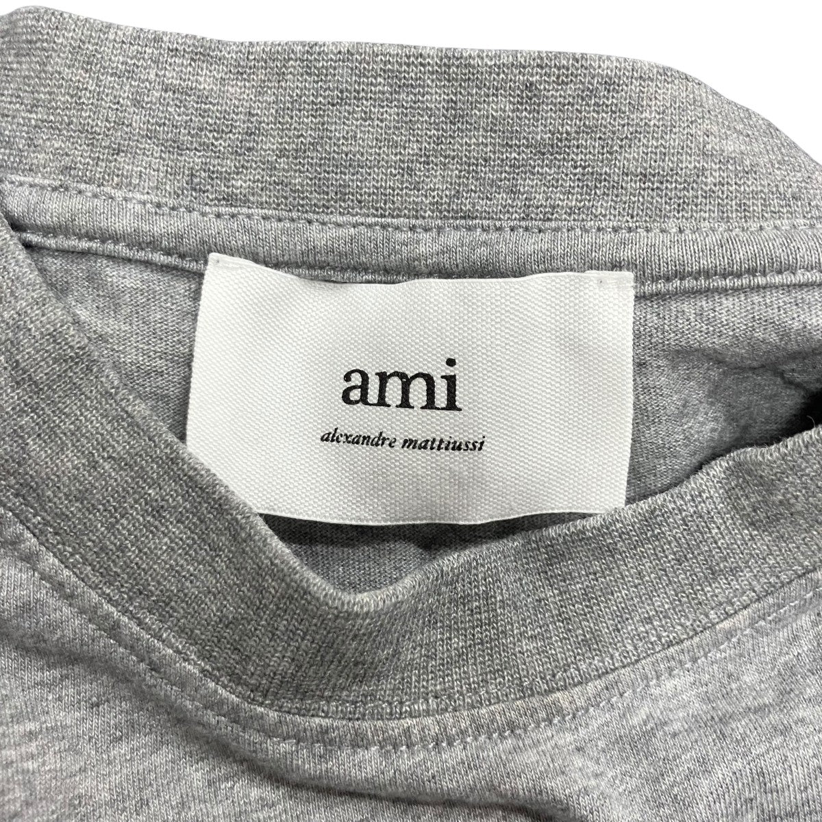 AMI Alexandre Mattiussi ハートロゴTシャツ 古着・中古-5枚目のアイテム画像