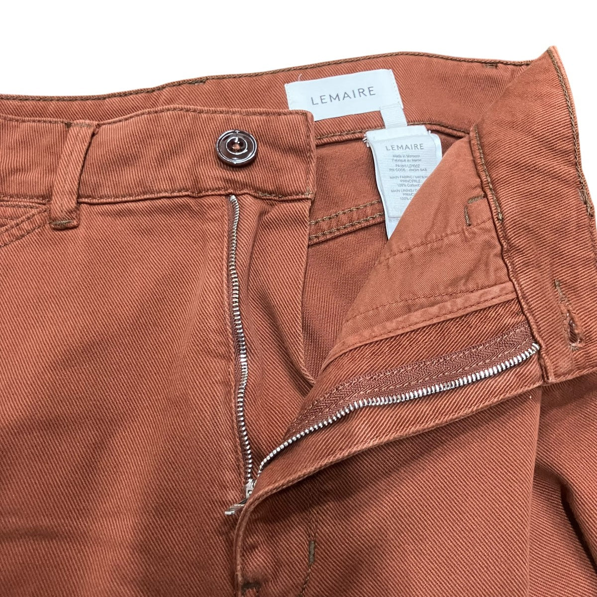 LEMAIRE ツイステッドパンツ 古着・中古-5枚目のアイテム画像