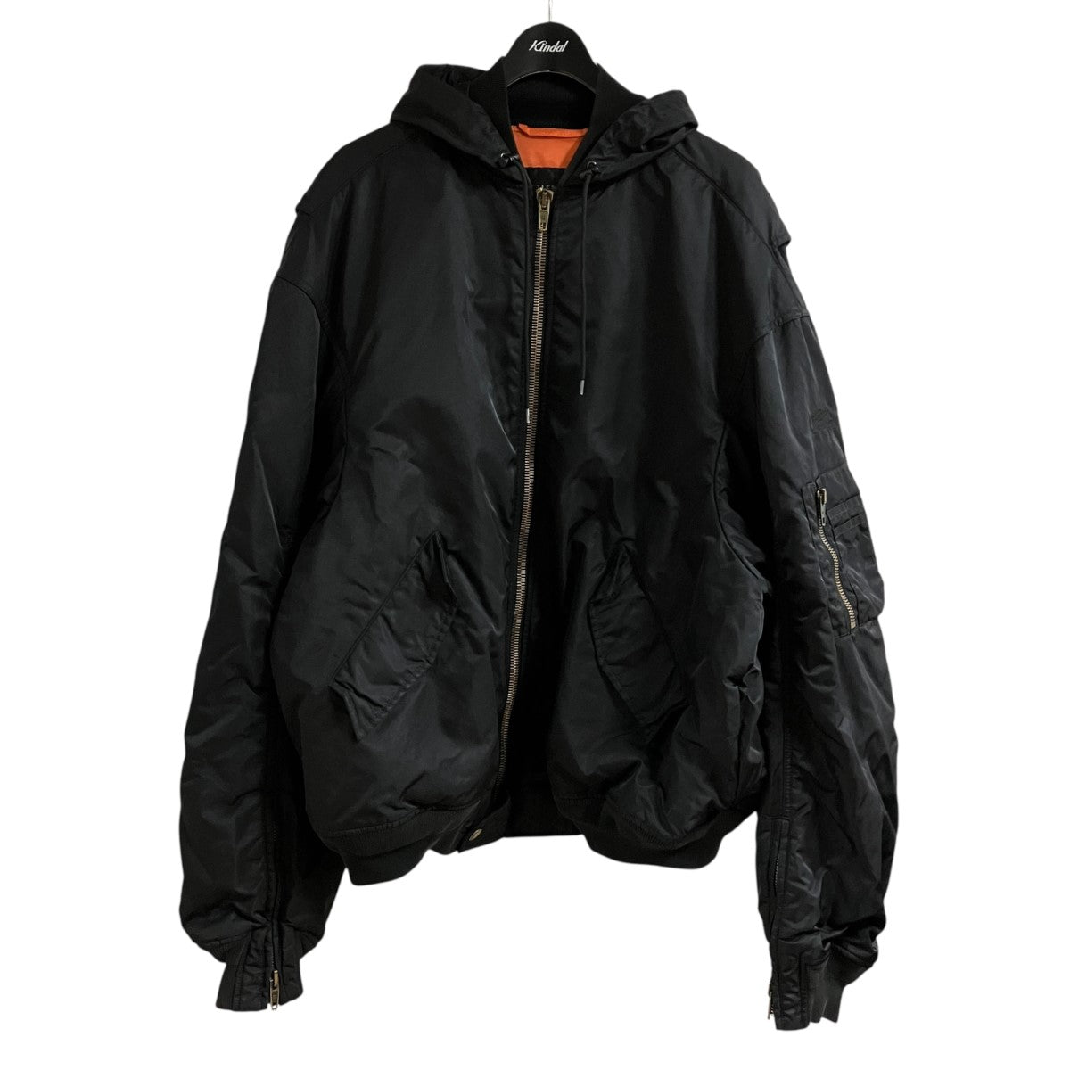 BALENCIAGA フーデットブルゾン 古着・中古-1枚目のアイテム画像