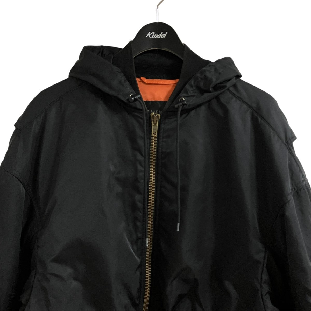 BALENCIAGA フーデットブルゾン 古着・中古-2枚目のアイテム画像