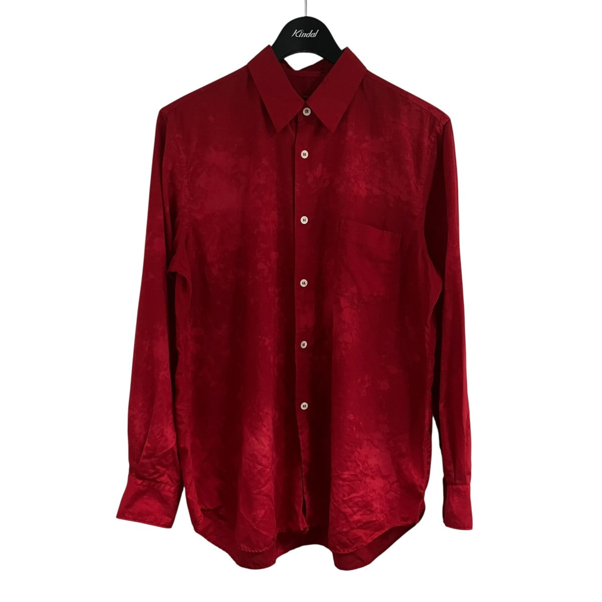 COMME des GARCONS ムラ染め加工シャツ 古着・中古-1枚目のアイテム画像