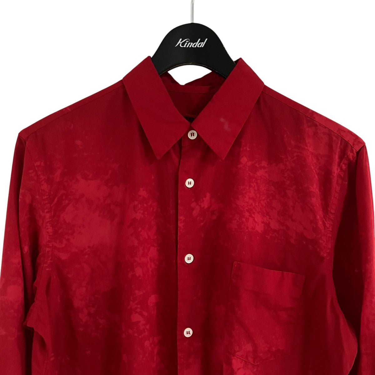 COMME des GARCONS ムラ染め加工シャツ 古着・中古-2枚目のアイテム画像