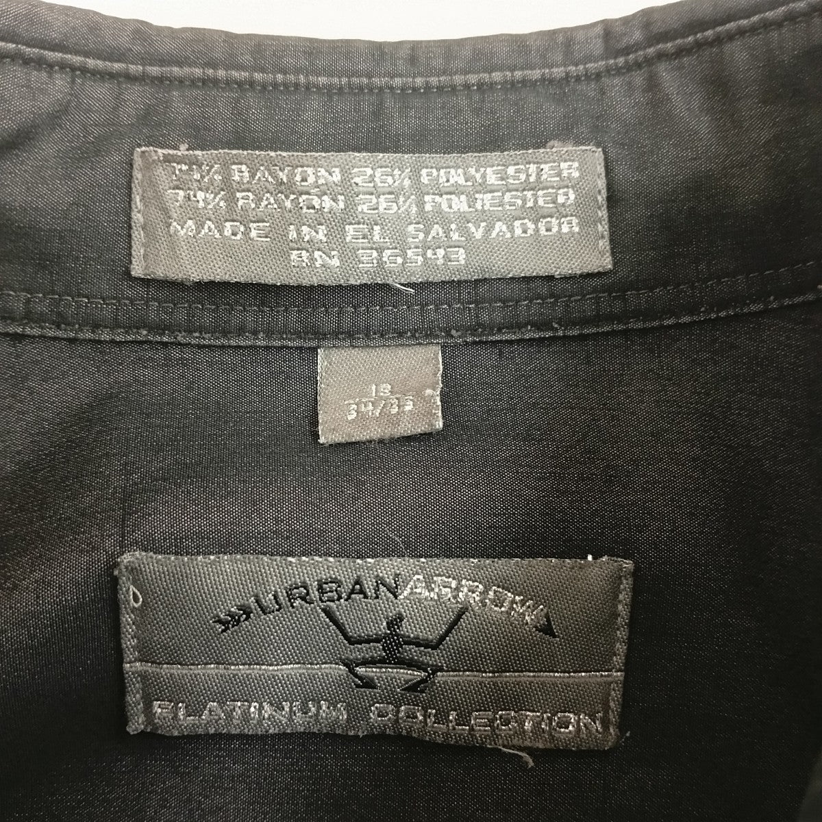 URBANARROW レーヨンシャツ 古着・中古-3枚目のアイテム画像