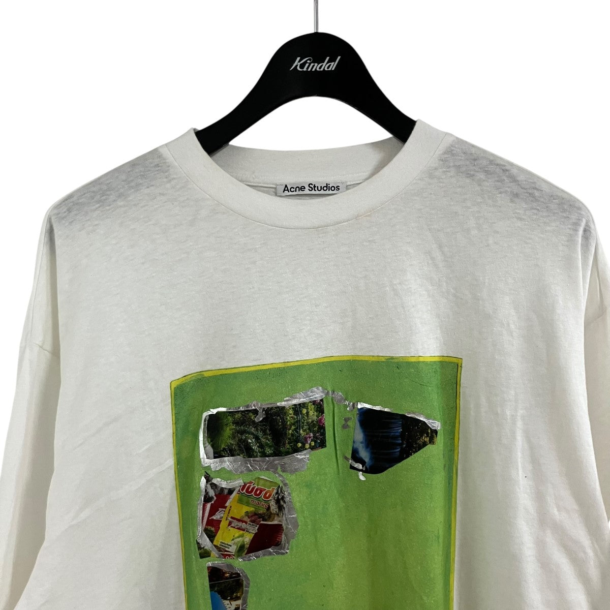 ACNE STUDIOS プリントカットソー 古着・中古-2枚目のアイテム画像