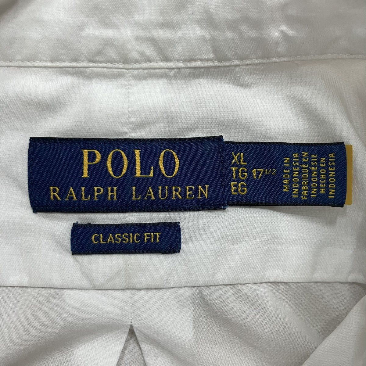 POLO RALPH LAUREN ロゴエンブロイダリー半袖シャツ 古着・中古-6枚目のアイテム画像