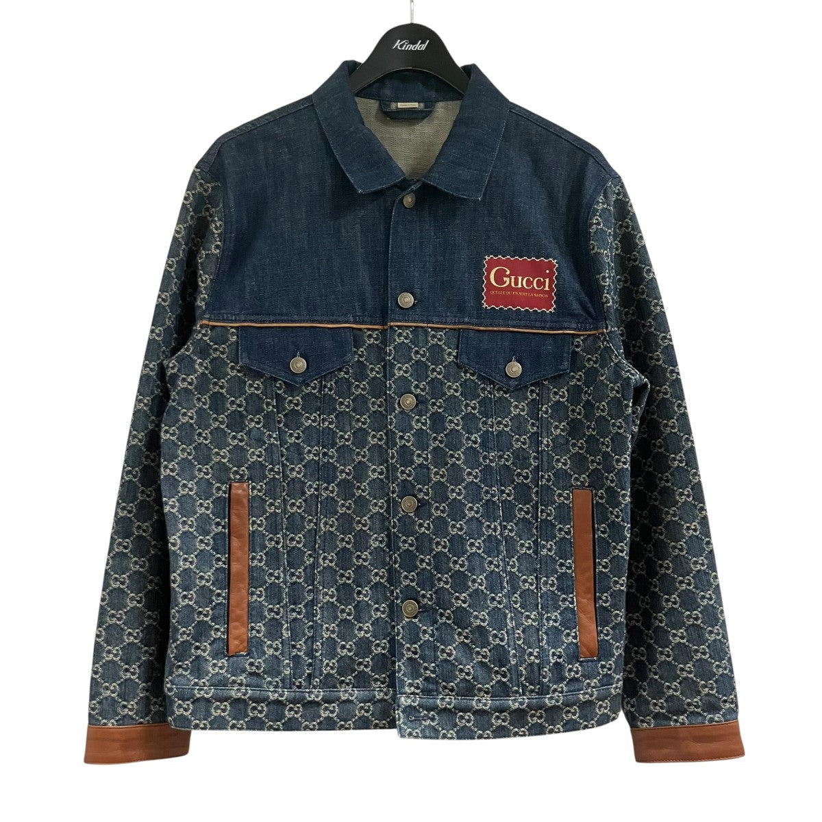 GUCCI GG柄デニムジャケット 古着・中古-1枚目のアイテム画像