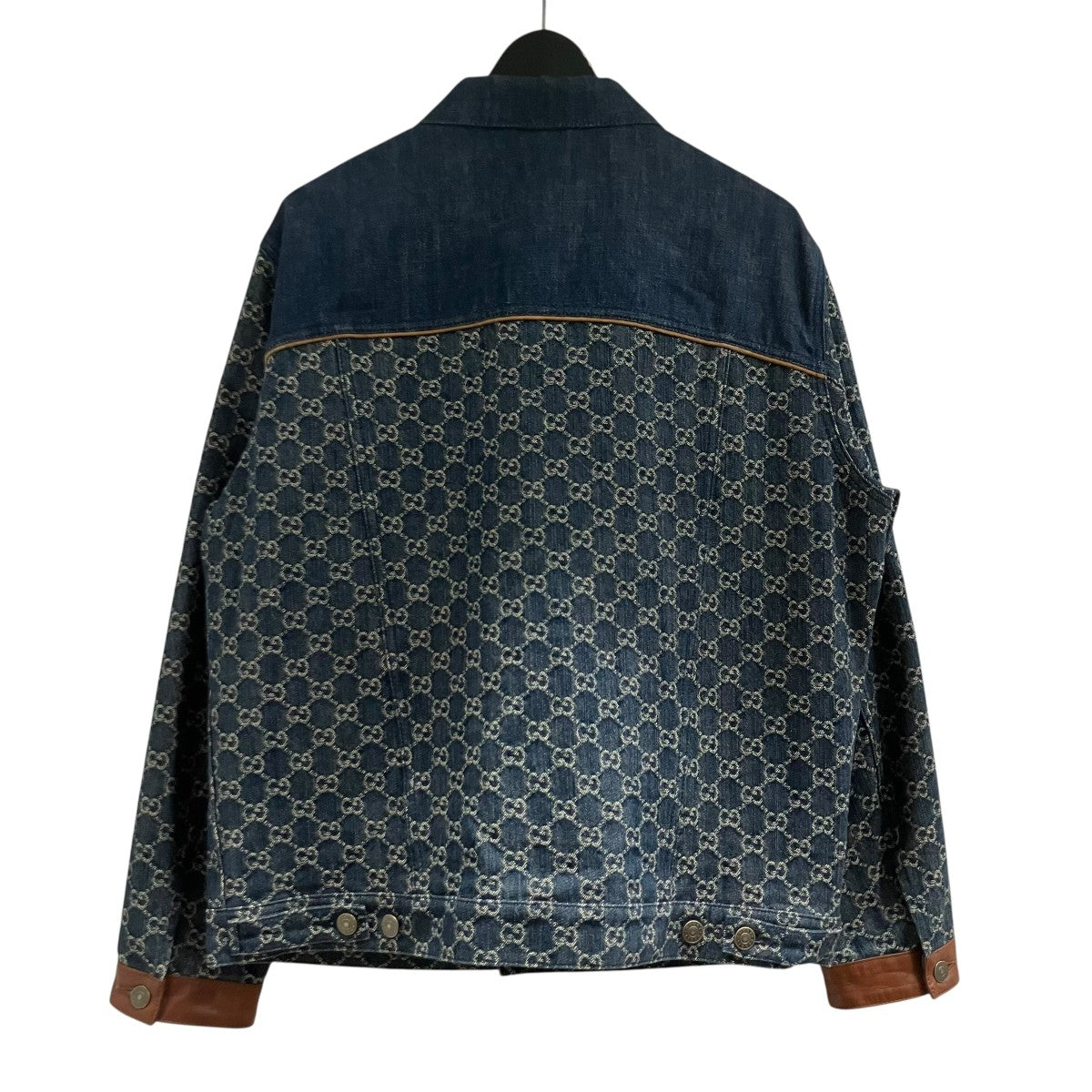 GUCCI GG柄デニムジャケット 古着・中古-3枚目のアイテム画像