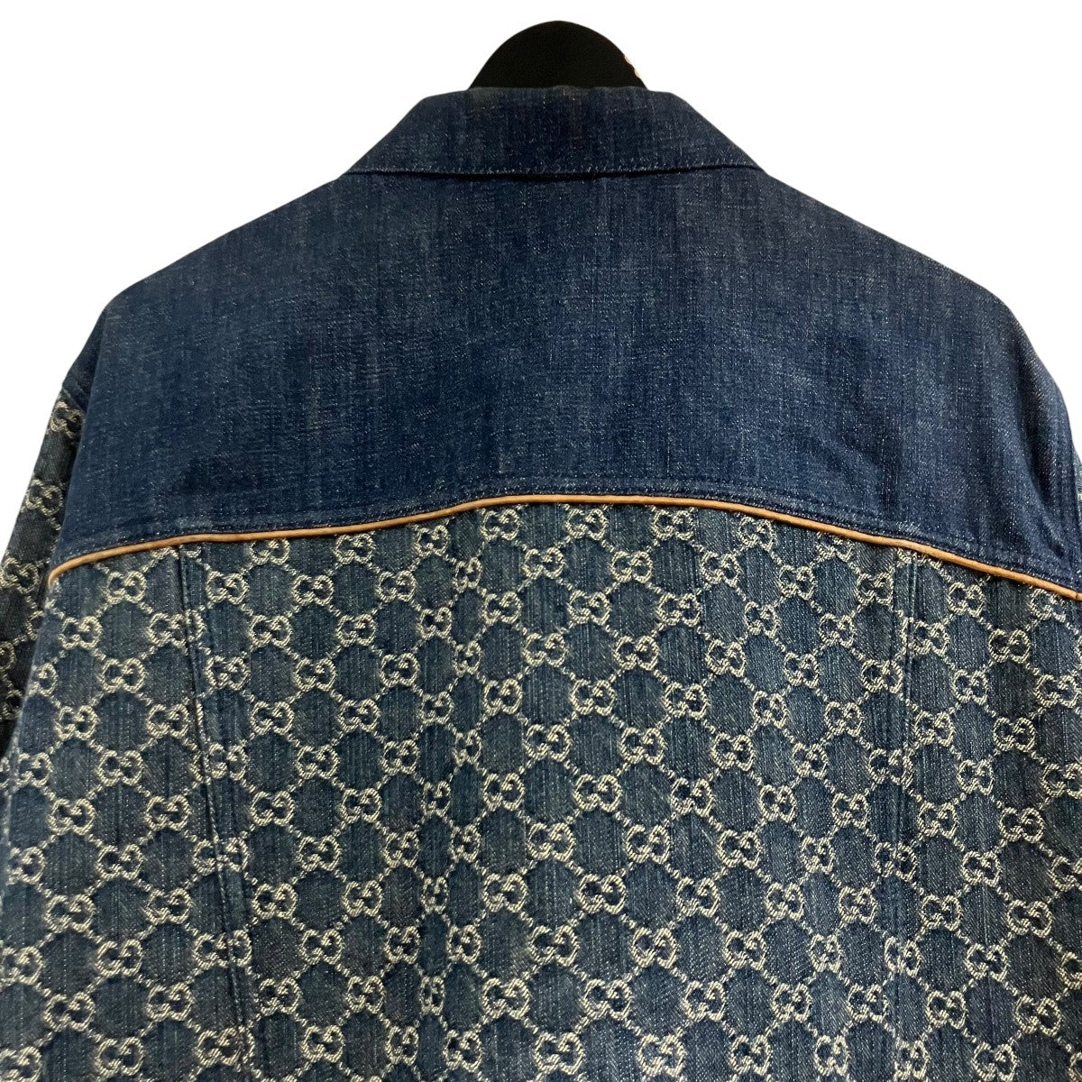 GUCCI GG柄デニムジャケット 古着・中古-4枚目のアイテム画像