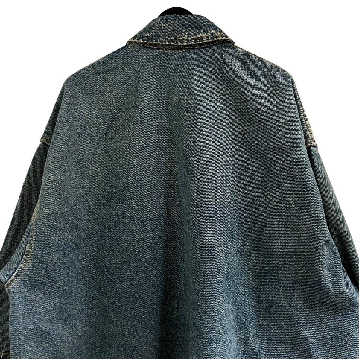 PRADA 三角プレート付きデニムジャケット 古着・中古-4枚目のアイテム画像