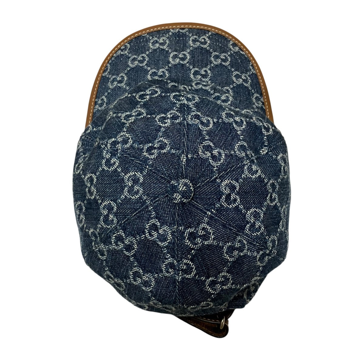 GUCCI(グッチ) GG柄デニムキャップ 816450 インディゴ サイズ S