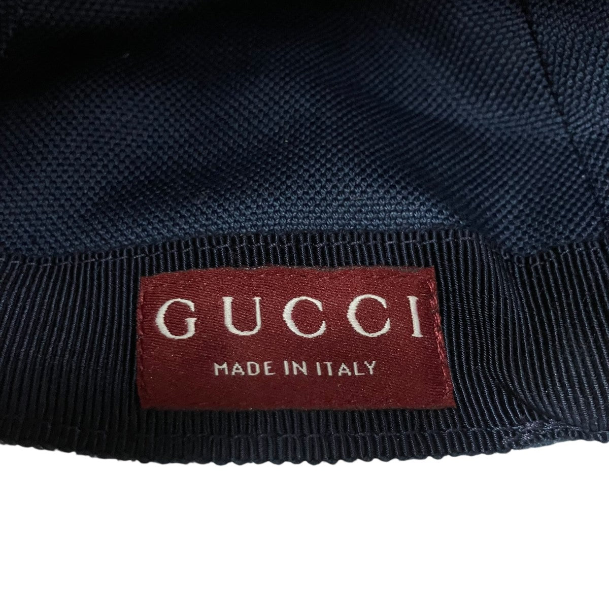 GUCCI(グッチ) GG柄デニムキャップ 816450 インディゴ サイズ S