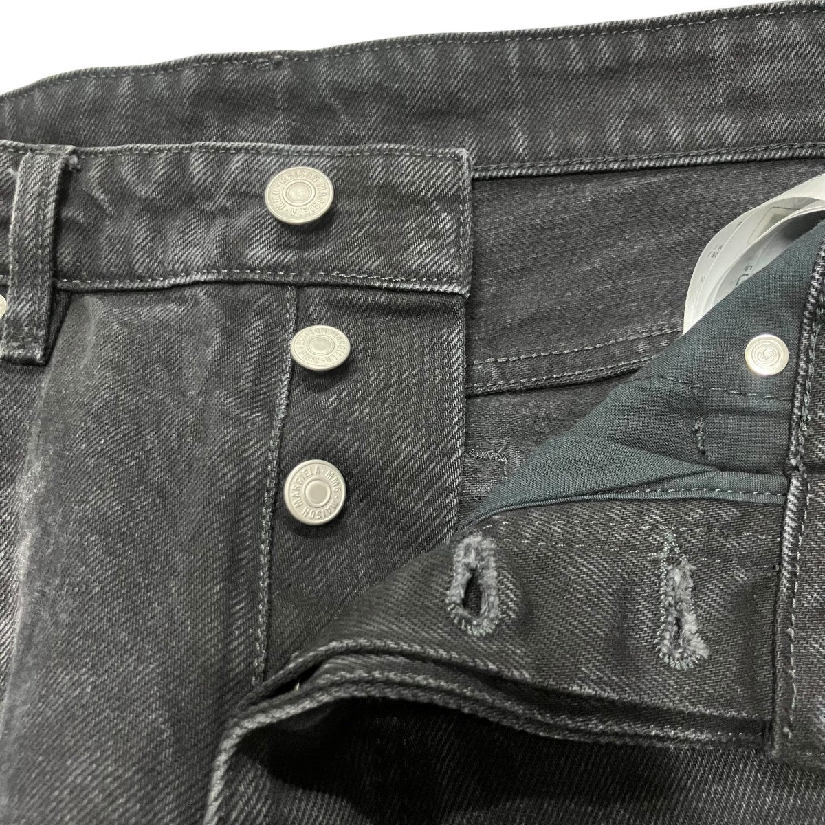 MM6 Maison Margiela フェード加工デニムパンツ 古着・中古-5枚目のアイテム画像