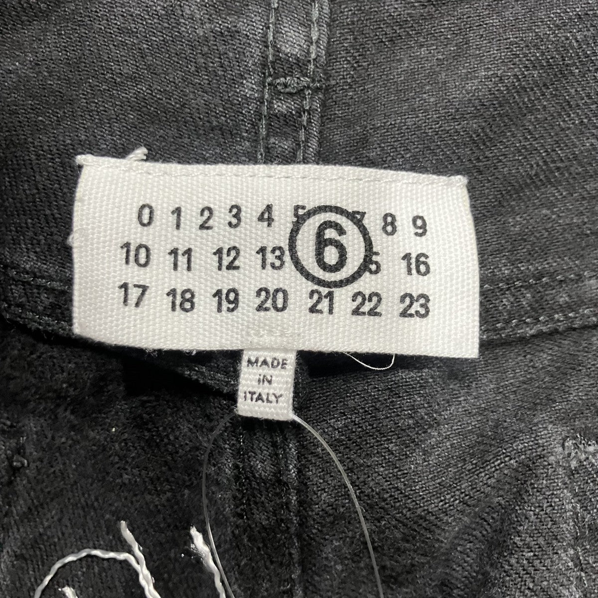 MM6 Maison Margiela フェード加工デニムパンツ 古着・中古-6枚目のアイテム画像